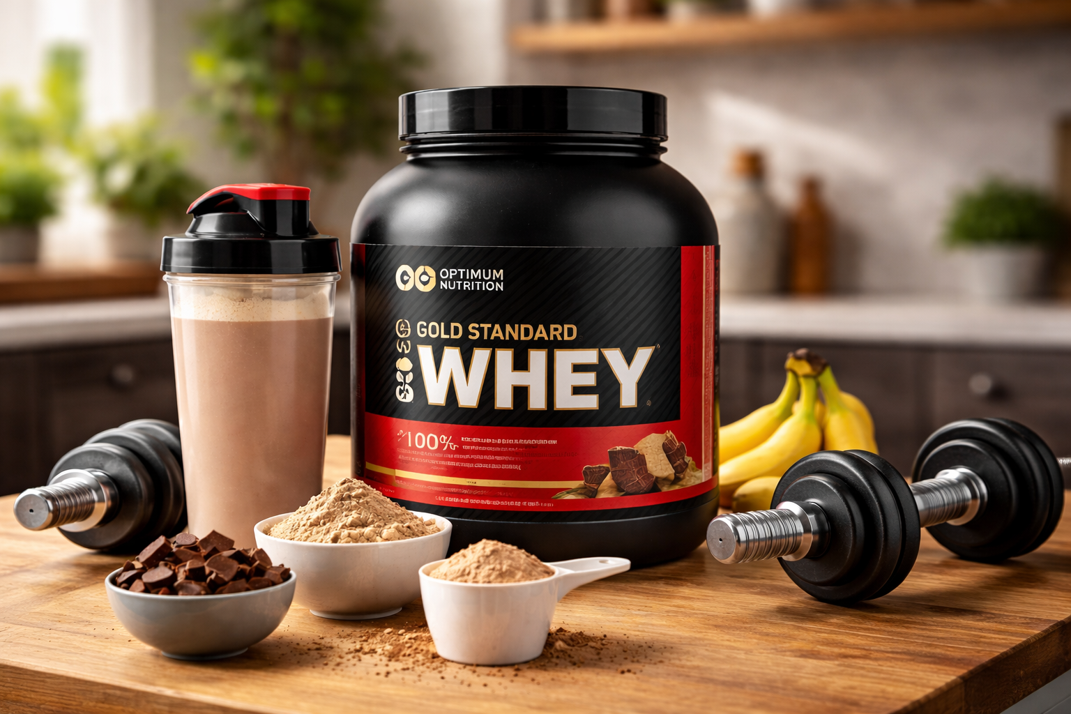protéine whey et chocolat en cuisine