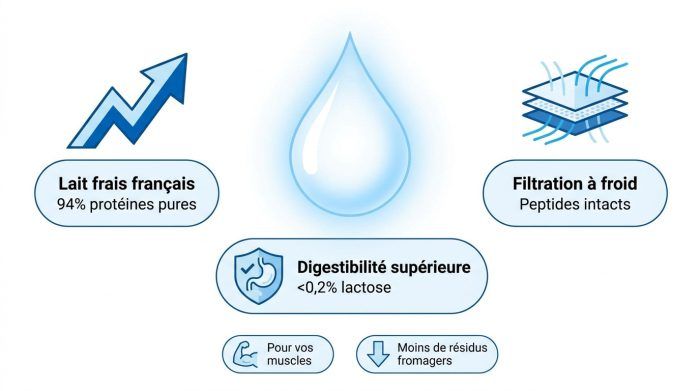gb7uapau lait pur proteines filtration digestibilite